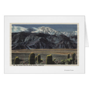 Devil's Garden View of Mt. San Jacinto # 2