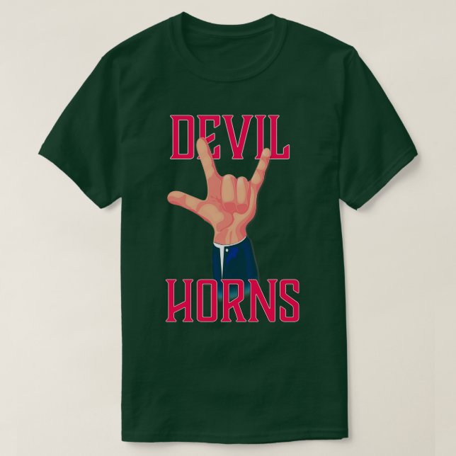 Devils Horn T-Shirt (Design Front)
