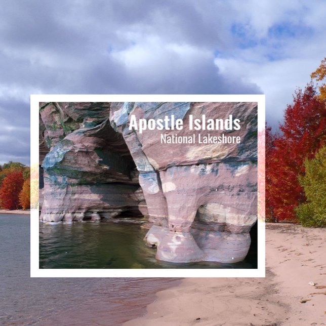 Devils Island Sea Caves, Apostle Islands, WI Postcard (Creator Uploaded)