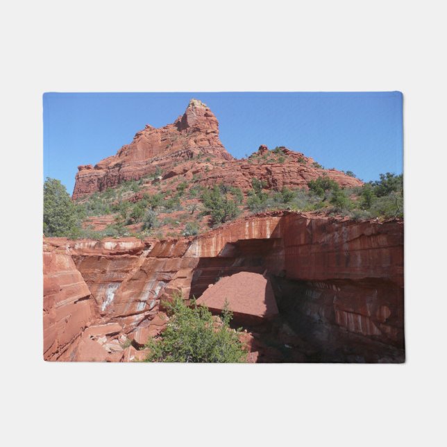 Devil's Kitchen in Sedona Arizona Doormat (Front)