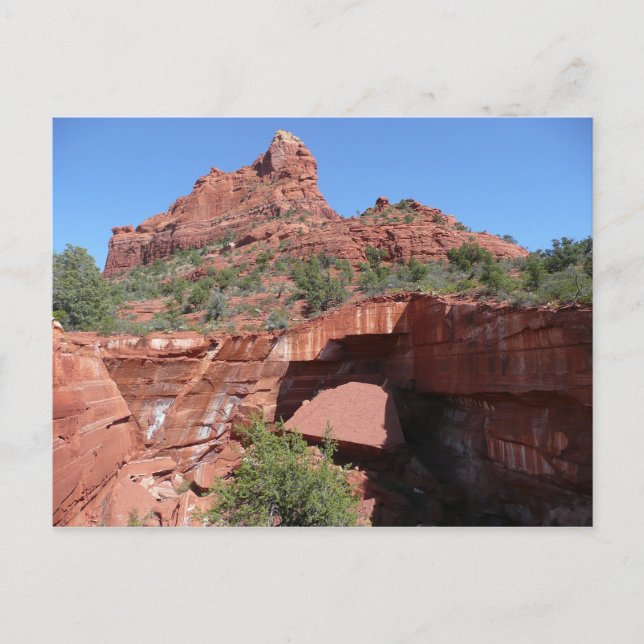 Devil's Kitchen in Sedona Arizona Postcard (Front)