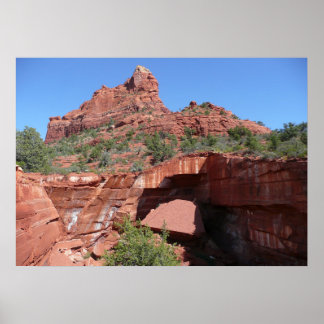 Devil's Kitchen in Sedona Arizona Poster