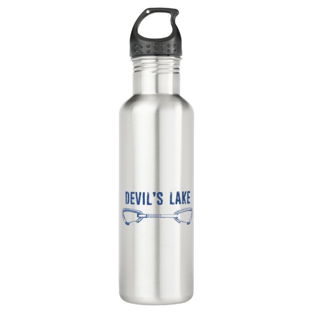 Devil's Lake Climbing Quickdraw 710 Ml Water Bottle (Front)