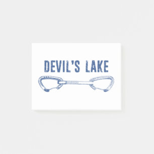 Devil's Lake Climbing Quickdraw Post-it Notes