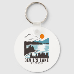Devil's Lake  Key Ring