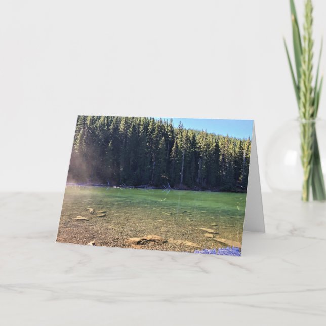 Devil's Lake, OR Card (Front)