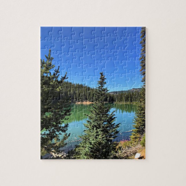 Devil's Lake, Oregon Jigsaw Puzzle (Vertical)