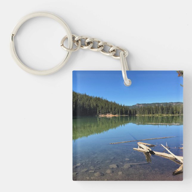 Devil's Lake, Oregon Key Ring (Front)