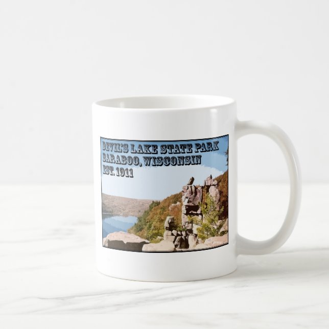 Devil's Lake State Park Coffee Mug (Right)