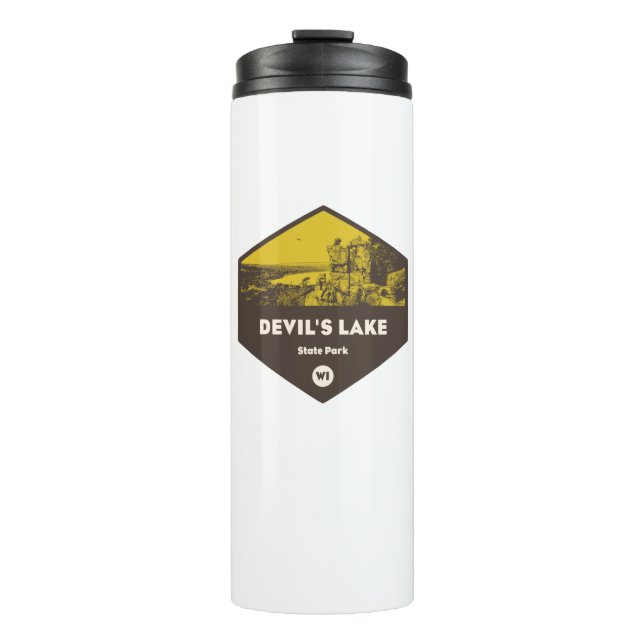 Devil's Lake State Park Wisconsin Thermal Tumbler (Front)