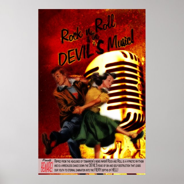 Devils Music Poster (Front)