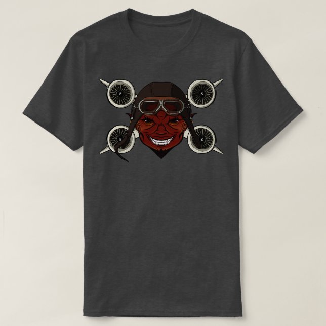 Devils Pilot no caption T-Shirt (Design Front)
