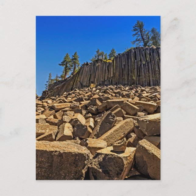 Devil's Postpile National Monument Postcard (Front)