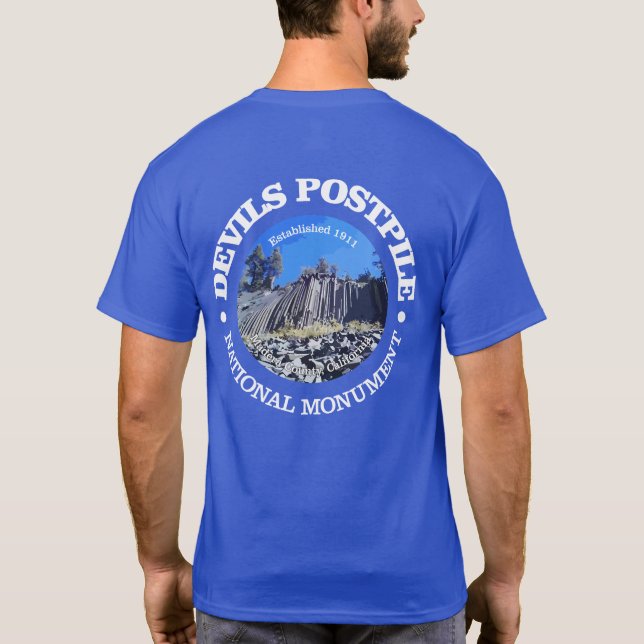 Devils Postpile NM T-Shirt (Back)