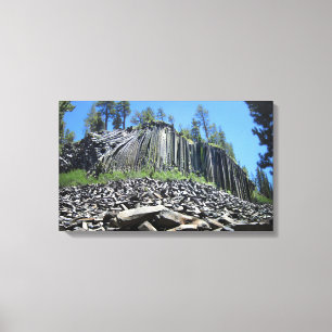 Devils Postpile - Sierra Canvas Print