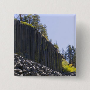 Devils Postpile Square Button