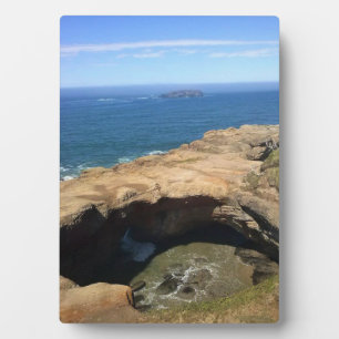 Devil's Punchbowl & Otter Rock, OR Plaque