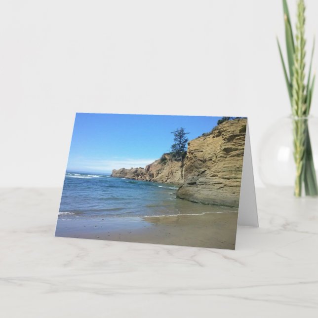 Devil's Punchbowl State Park, OR Card (Front)