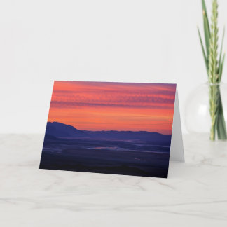 Devil's Sunrise Card