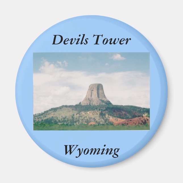 Devils Tower Magnet (Front)
