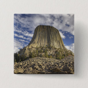 Devils Tower National Monument 2 15 Cm Square Badge