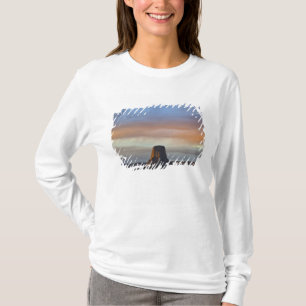 Devils Tower National Monument, Storm at Sunset T-Shirt