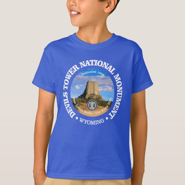 Devils Tower (NM) T-Shirt (Front)
