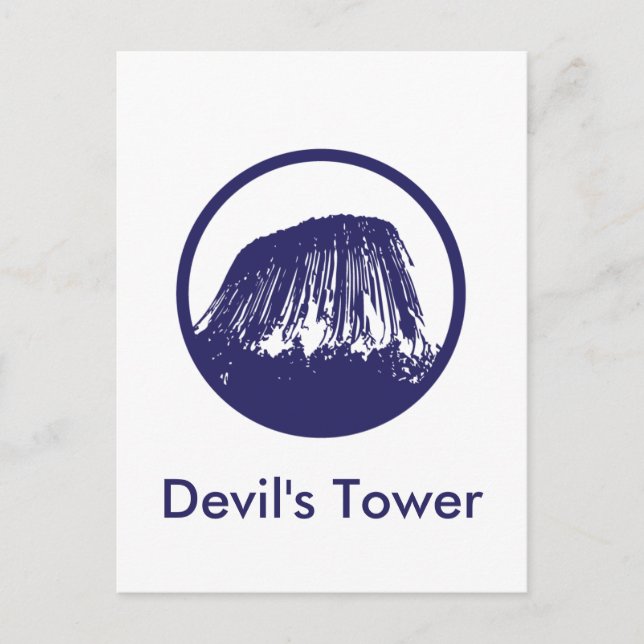 Devil's Tower Postcard (Front)