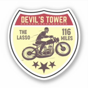 Devil's Tower Road - the lasso Motorcycle road tri