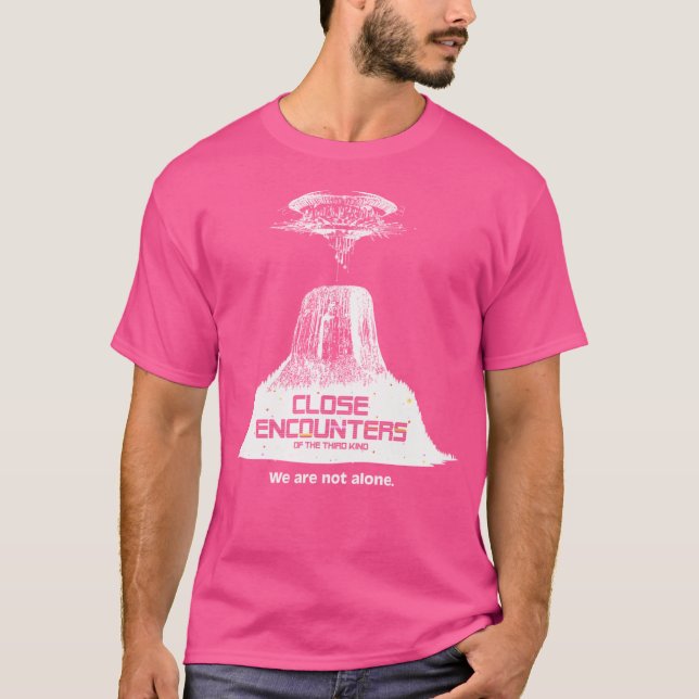 Devils Tower We Are Not Alone T-Shirt (Front)