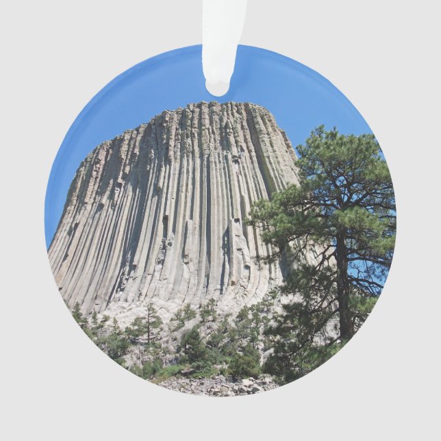 Devils Tower Wyoming Ornament (Front)
