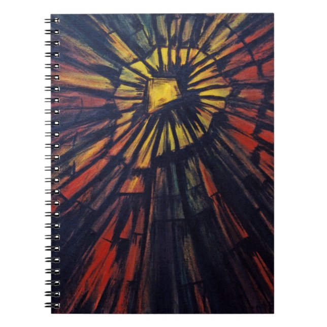 Devil's Web Spiral Notebook (Front)