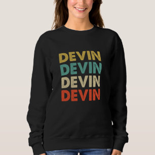 Devin Name Sweatshirt