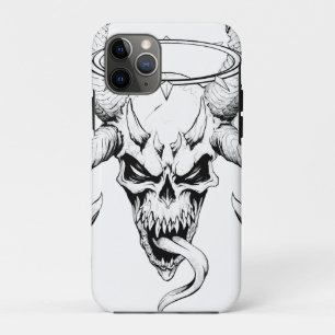 Devine Skull of Death White Case-Mate iPhone Case