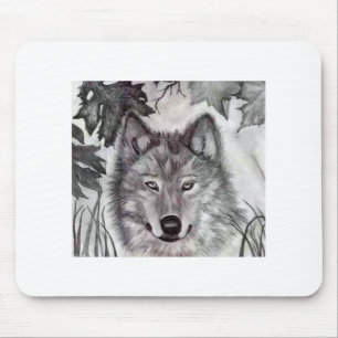 Devin's Wolf Mouse Pad