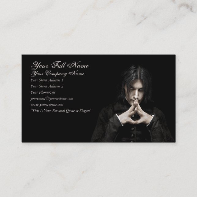 Devious - Business Card (Front)