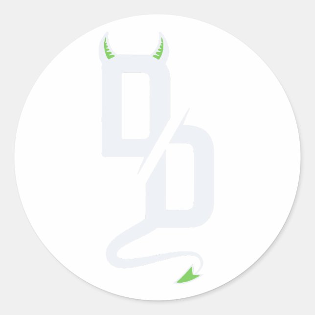 Devious Developments DD Monogram Sticker (Front)