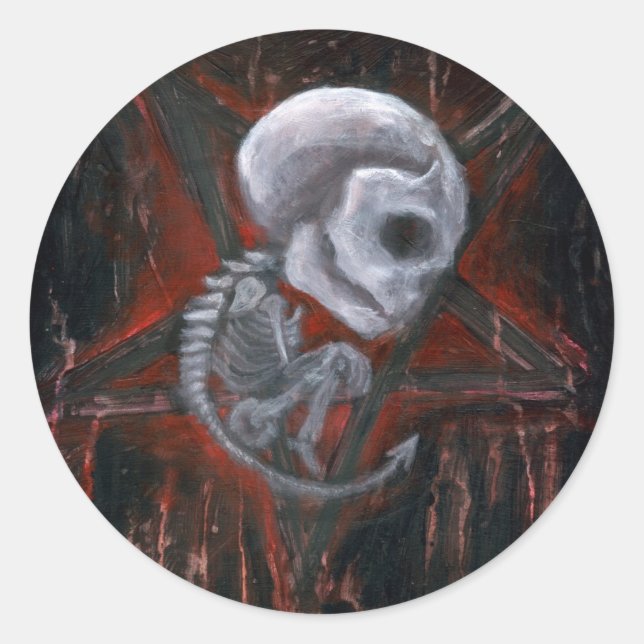 Devlyn Sydus Classic Round Sticker (Front)