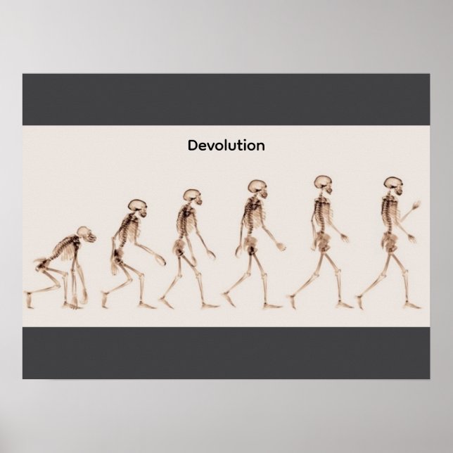 Devolution  Print, Value Poster Paper (Semi-Gloss) (Front)