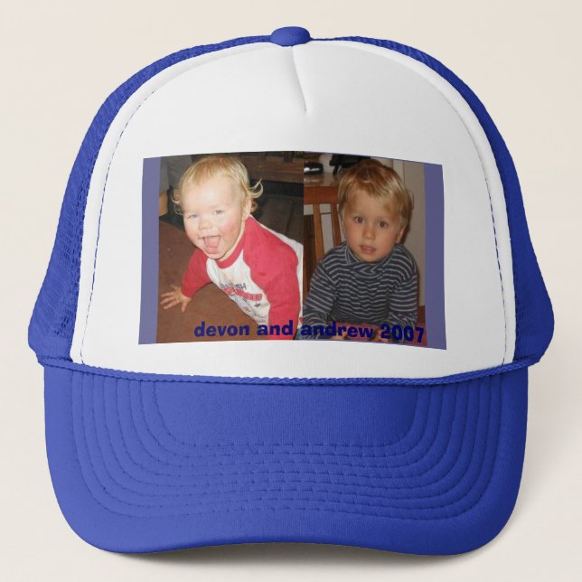 devon and andrew 2007 trucker hat (Front)