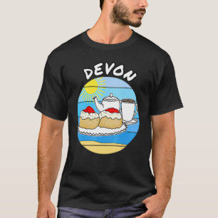 Devon Cream Tea British Summer Holiday T-Shirt