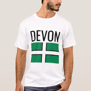 Devon // English County Flag T-Shirt