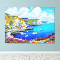 "Devon Harbour Dreamscape" – An English Seascape