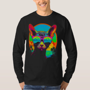 Devon Rex Cat Summer T-Shirt