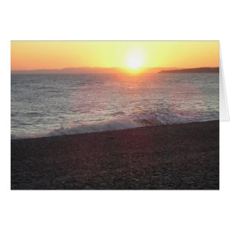 Devon sunset, Budleigh Salterton