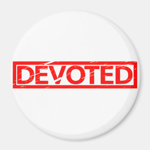 Devoted Stamp Magnet