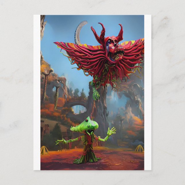 Devoted to Dreaming Postcard (Front)