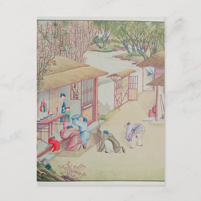 Devotion Scene Postcard (Front)