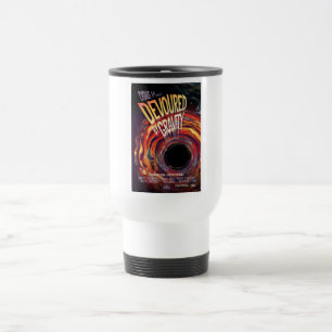 Devoured By Gravity Halloween Hole Black Horror Travel Mug