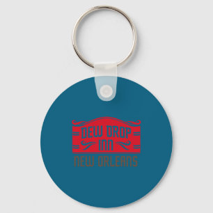 Dew Drop Inn New Orleans Key Ring